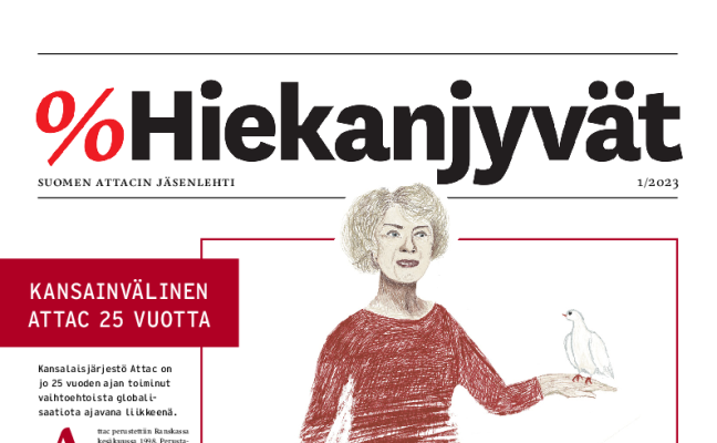 Hiekanjyvät 1/2023 kansi