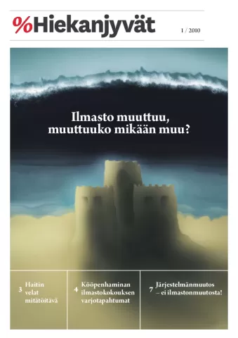 Hiekanjyvät 1/2010 kansi